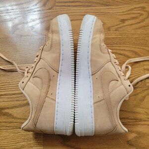 Nike Air Force 1 s Womens Shoes Size- 8.5 - Tan